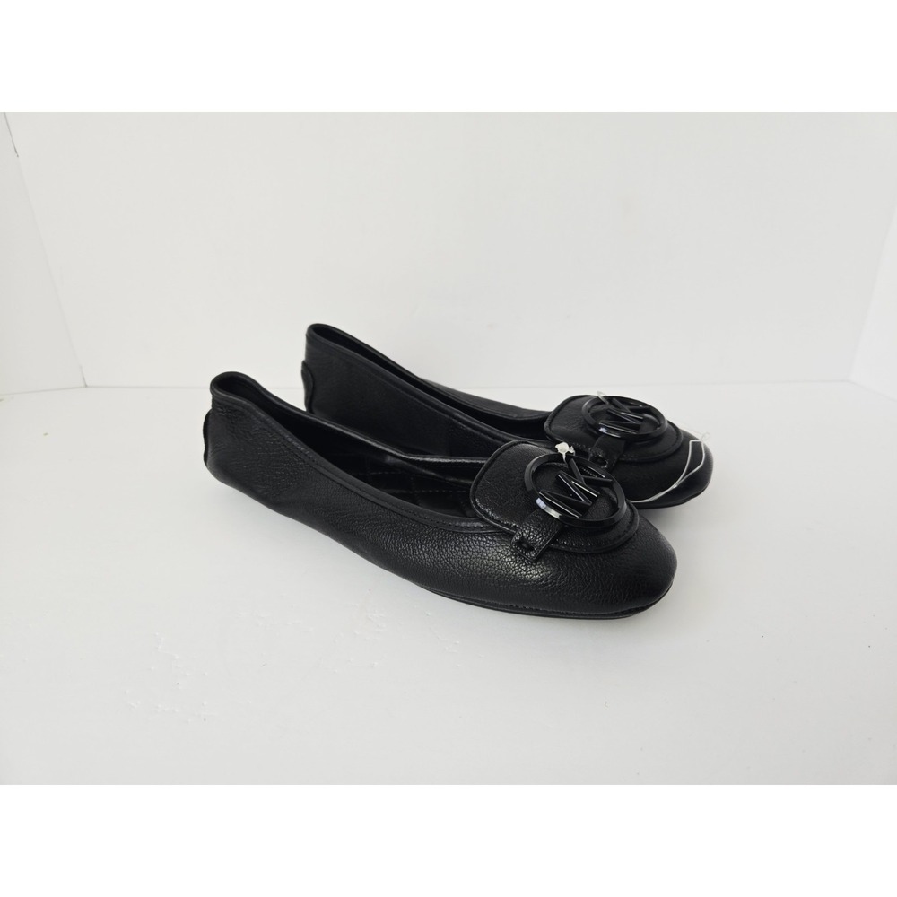 Michael Kors Ballet Flats black MK Logo New  sz 5